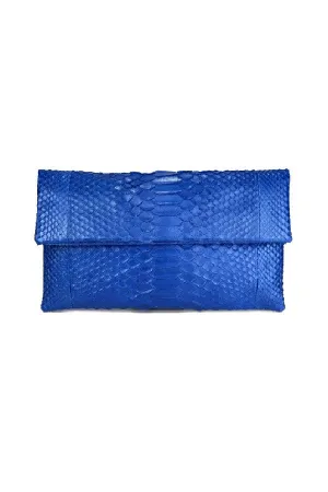 Mandalay Sapphire Foldover Clutch